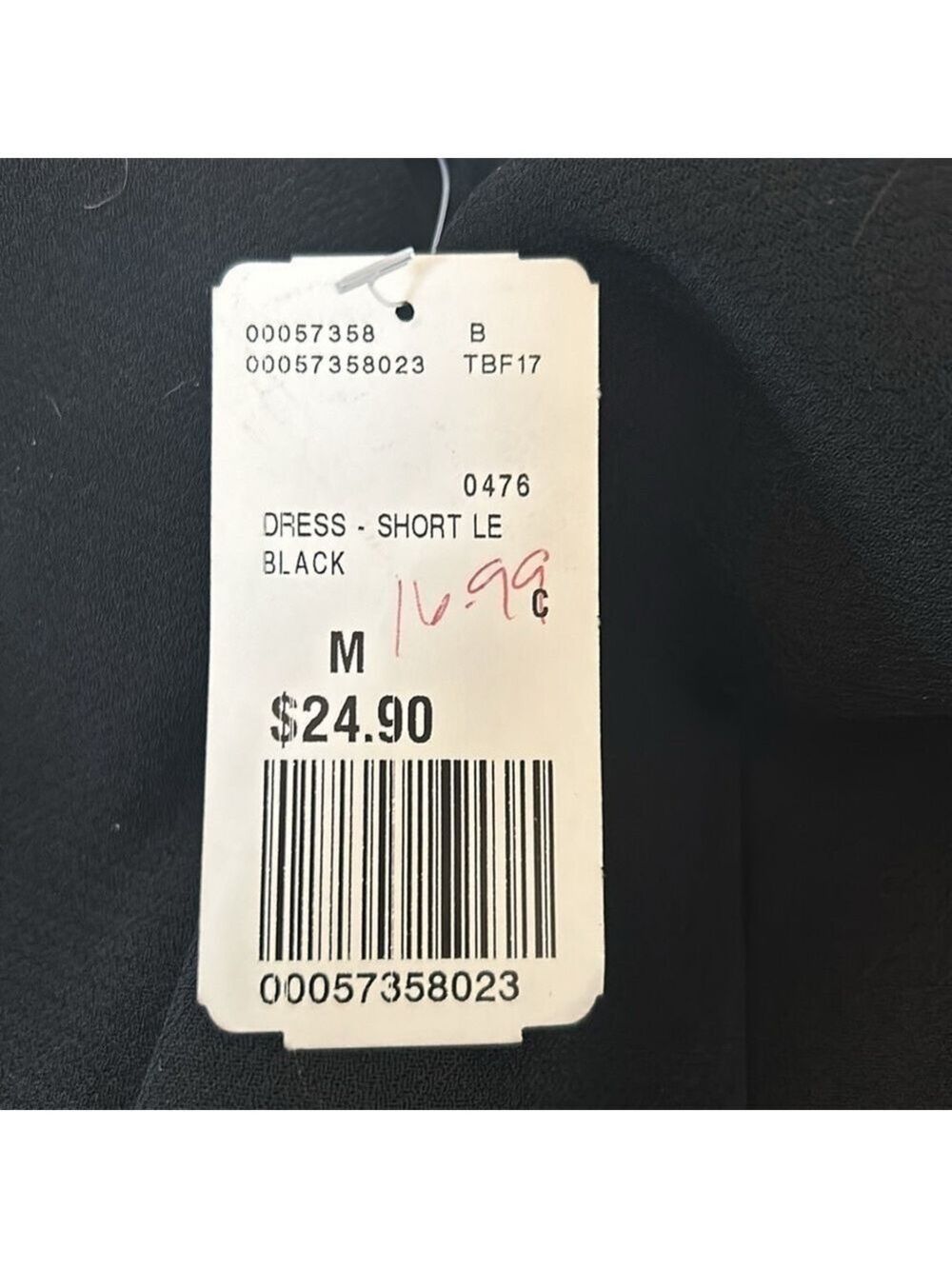 Perfect for Summer Black Dress-Size M - Picture 7 of 7